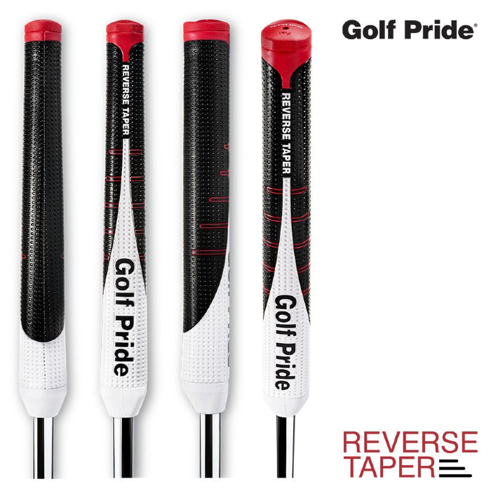 Golf Pride Reverse Taper Putters midsize Flat grip