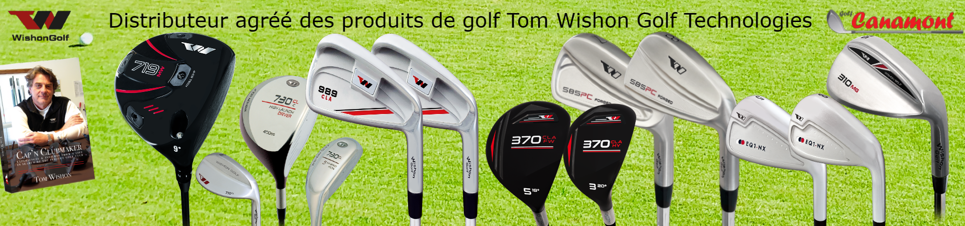 La gamme de produits Wishon Golf
