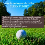Lave-balles de golf personnel Clean Flight