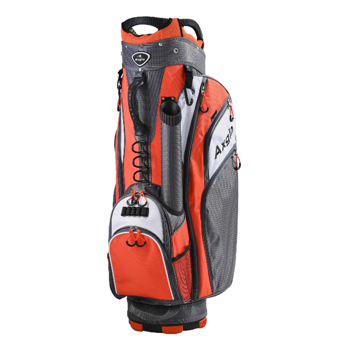 Axglo Golf  181 cart bag Orange/Grey (2024)